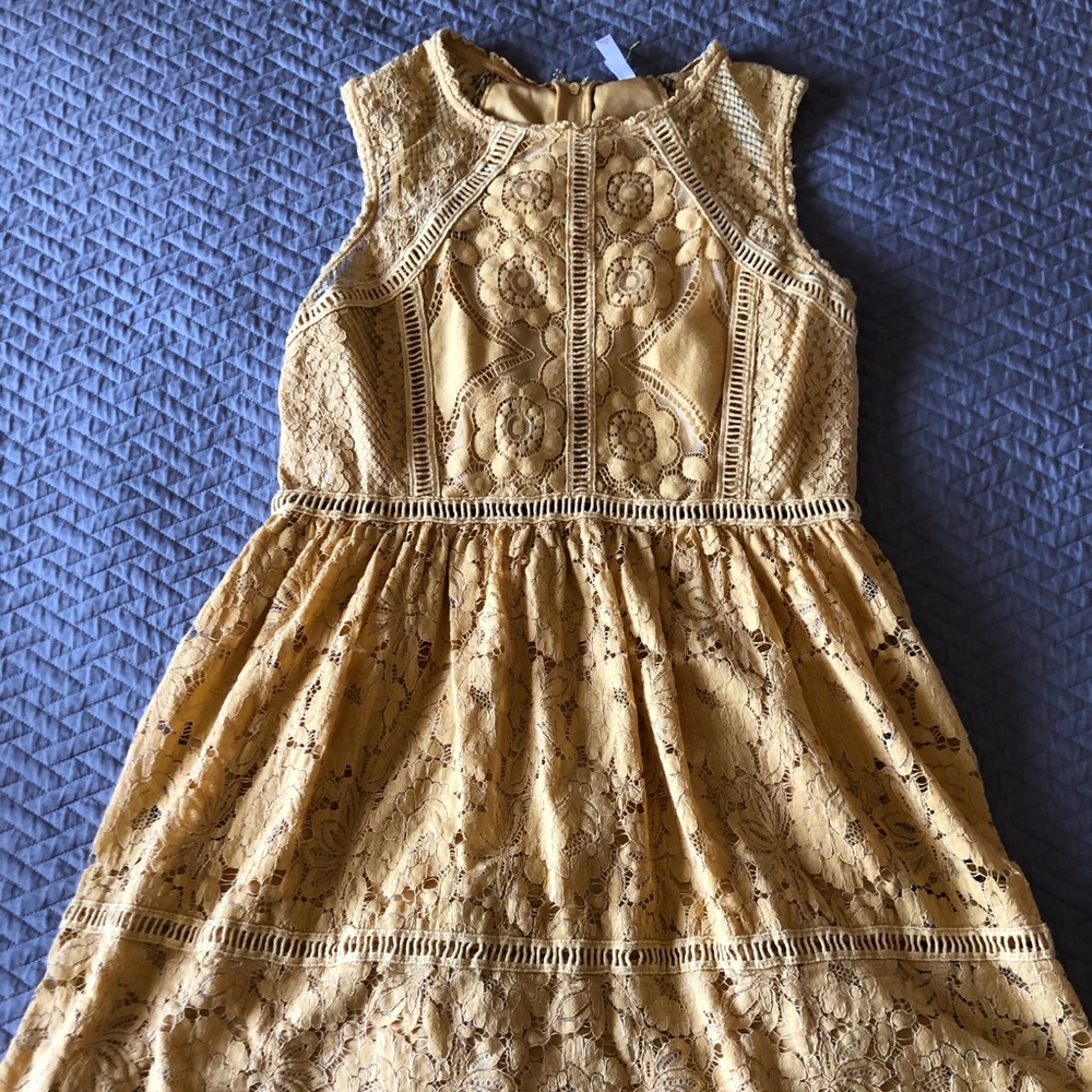 Lace Mini Dress